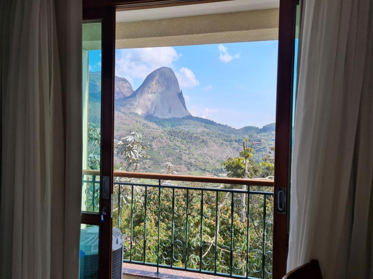 Vista Para Pedra Azul E Tv De 85" Exterior foto